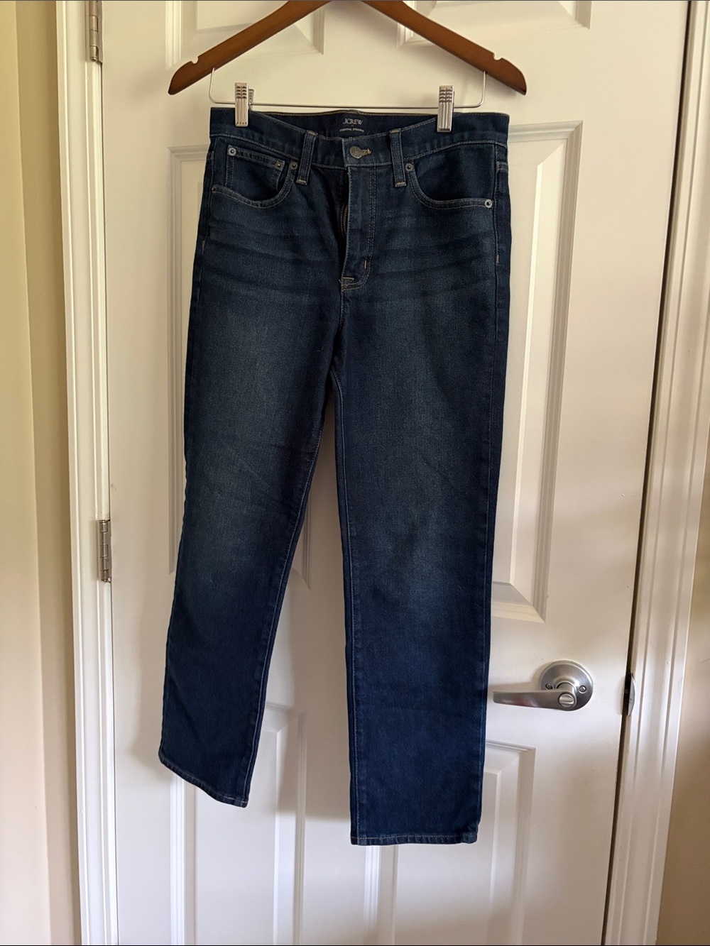 J. Crew Men's Dark Indigo Straight Jeans